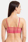 Tweens Padded Non-Wired Full Coverage Cage Bra - Dark Pink — thumbnail 2